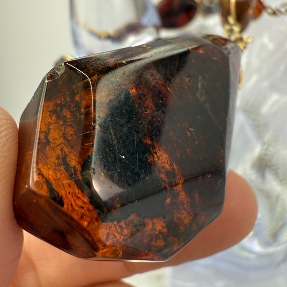 Baltic Amber necklace pools of light necklace - Picture 4 of 12